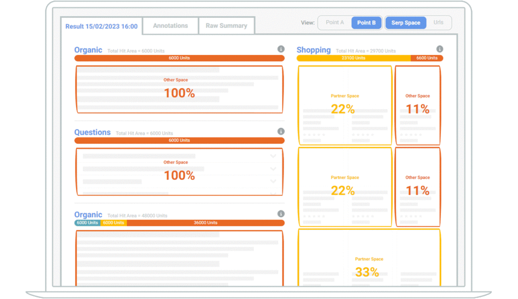 screenshot of a sketch visualisation